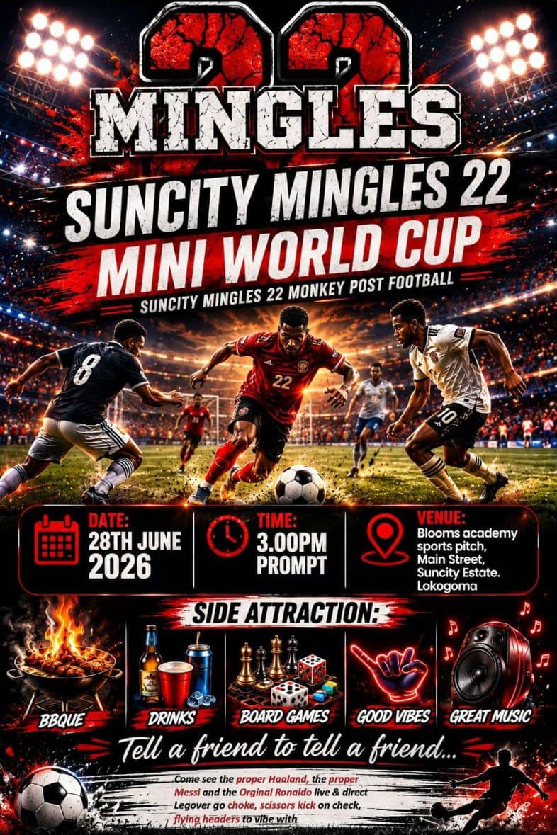 Suncity Mingles 22 Mini World Cup